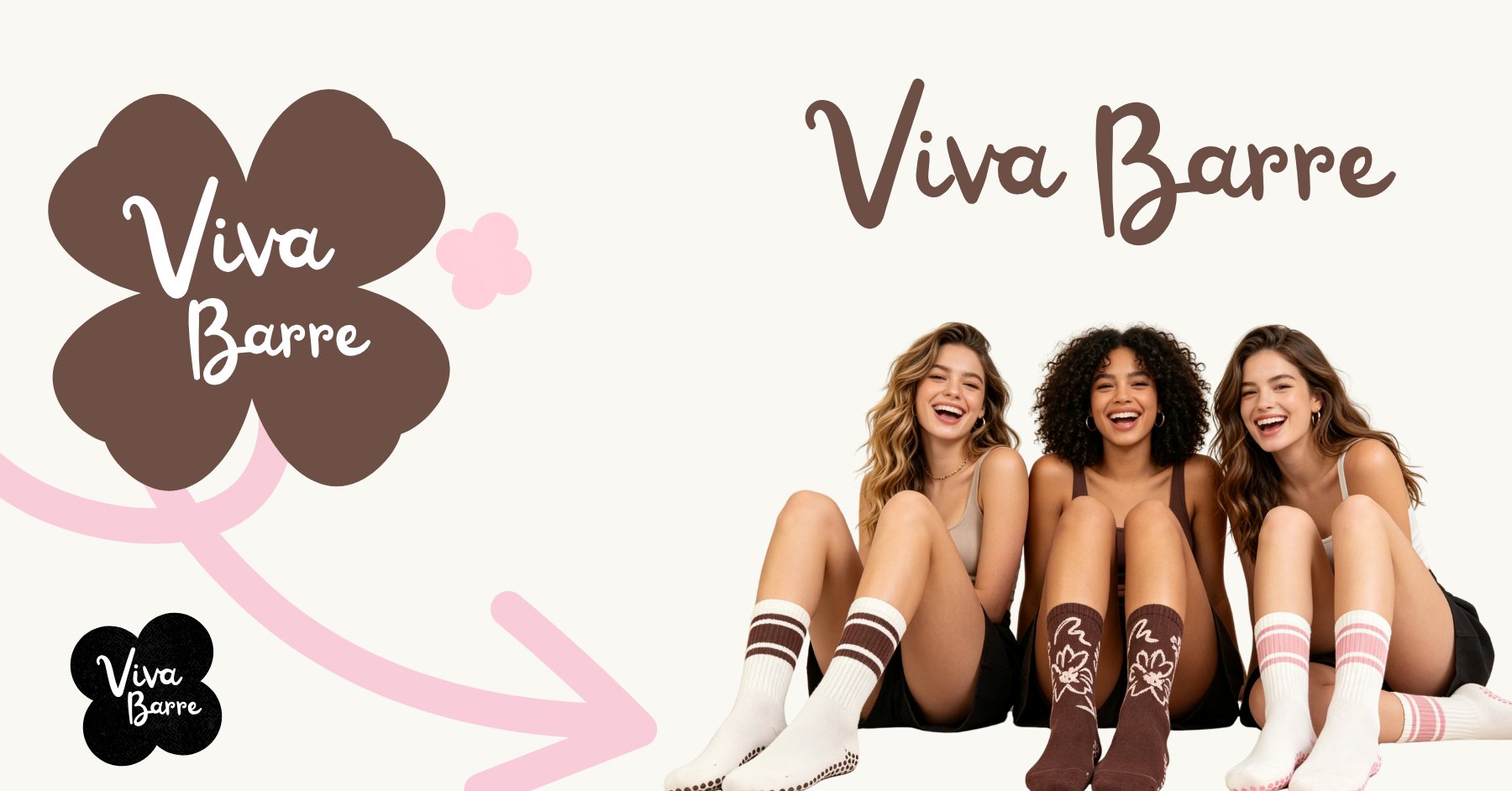 Viva Barre | Non-Slip Pilates & Yoga Socks & Barre+ Accessories