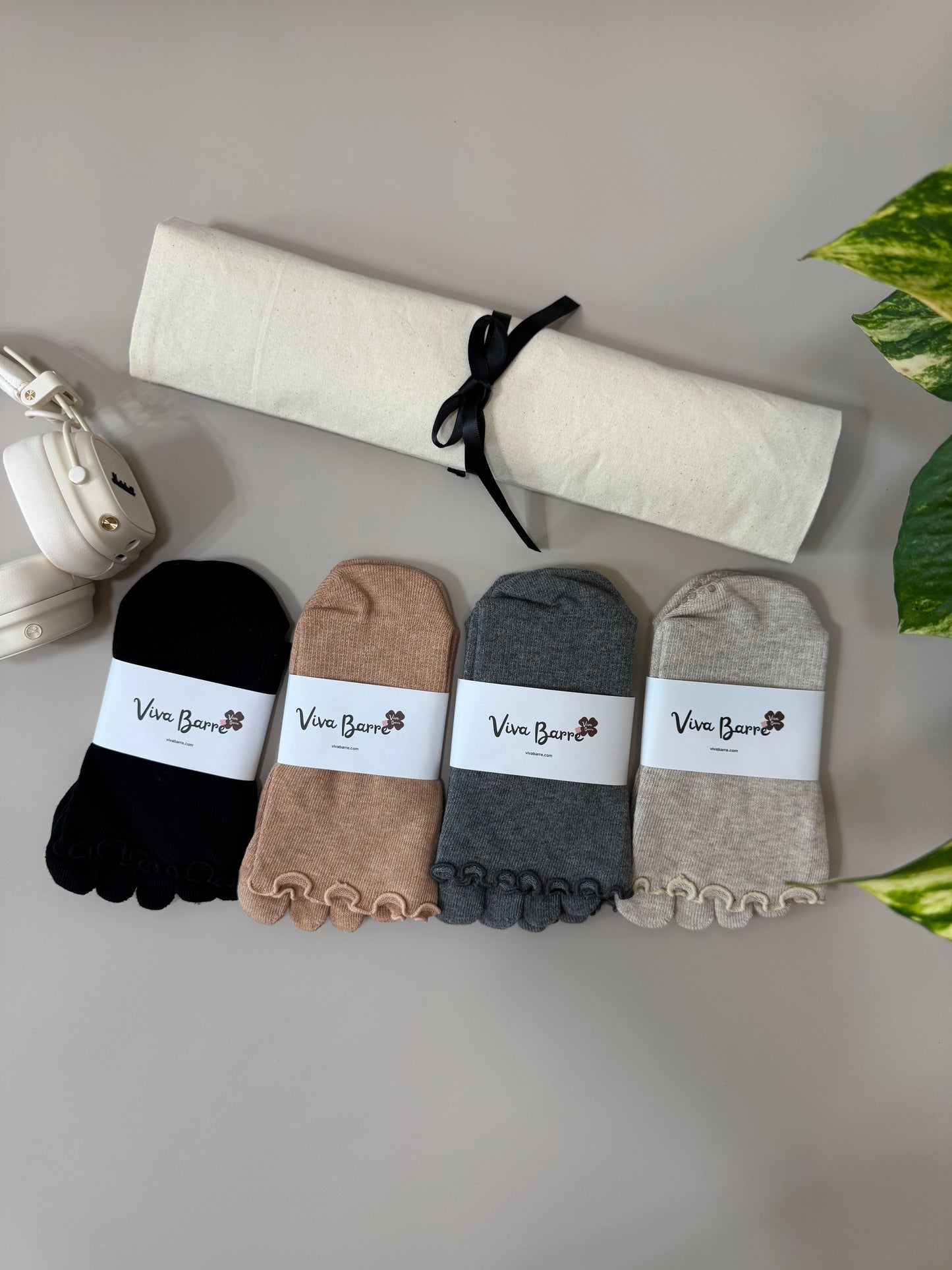 Viva Lace Compression Yoga Socks
