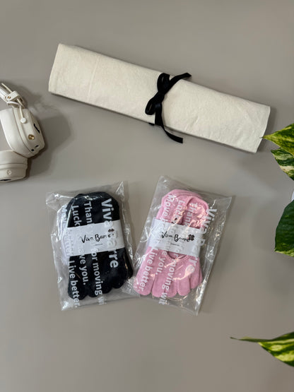Viva 彩色纱线芭蕾瑜伽袜
