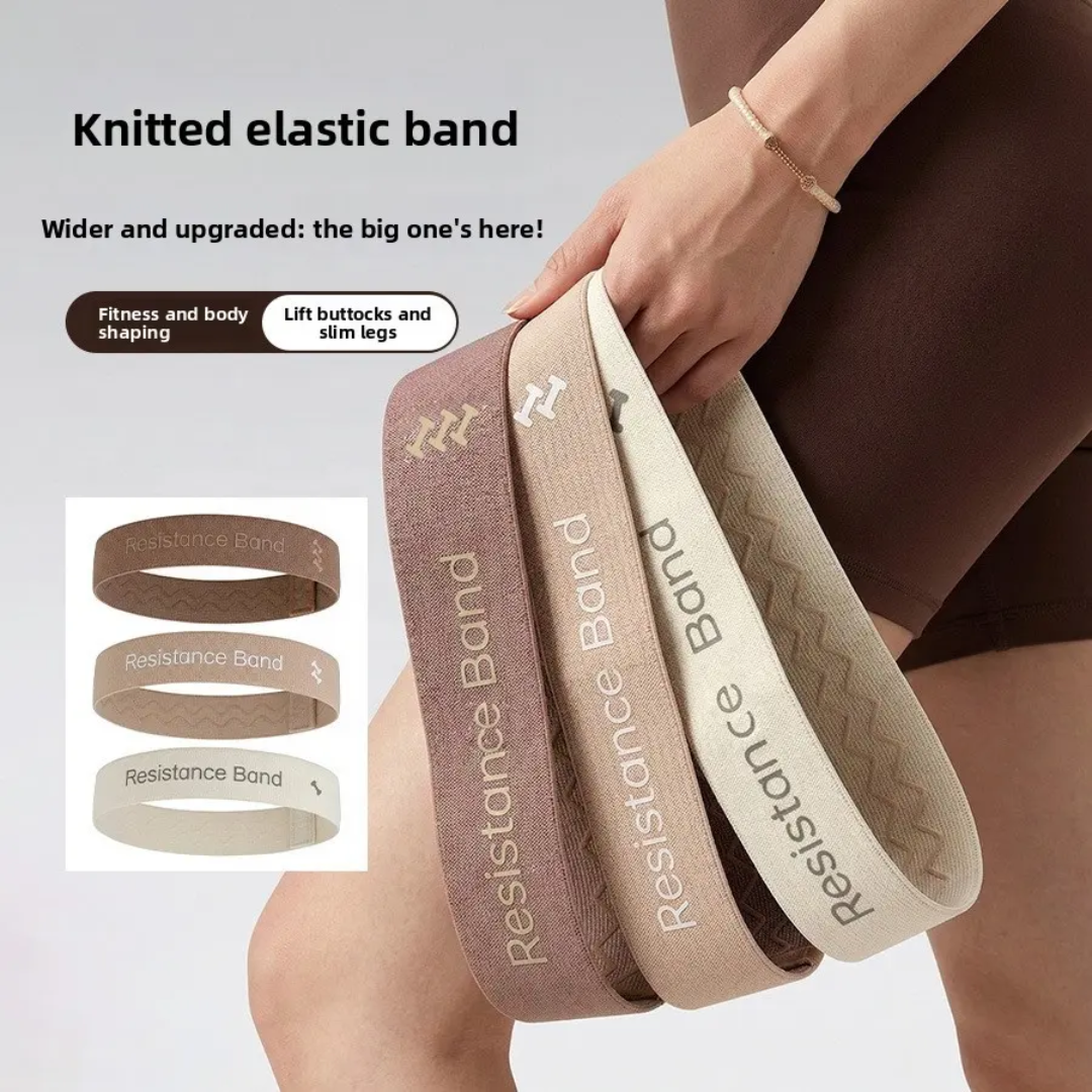 Premium Master‑Grade Fabric Booty Resistance Bands Set, 3‑Level Non‑Slip Hip Exercise Loop Bands for Glutes, Legs & Squats, Home Pilates Fitness Workout