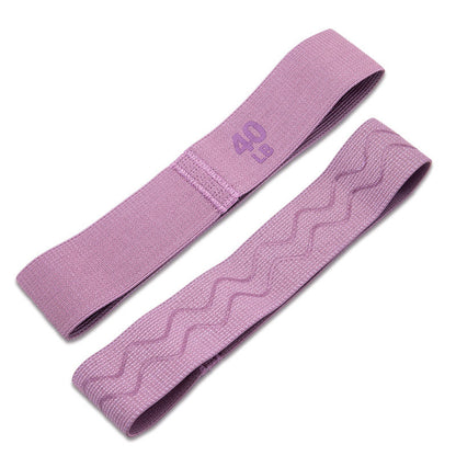 4‑Pack Fabric Resistance Booty Bands, Non‑Slip Non‑Rolling Exercise Loops for Glute, Hip & Leg Workout, Home Gym Pilates Fitness