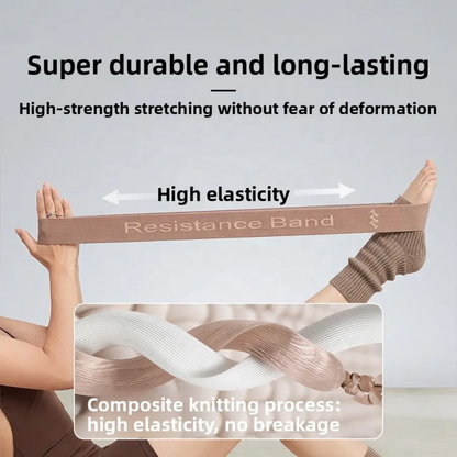 Premium Master‑Grade Fabric Booty Resistance Bands Set, 3‑Level Non‑Slip Hip Exercise Loop Bands for Glutes, Legs & Squats, Home Pilates Fitness Workout