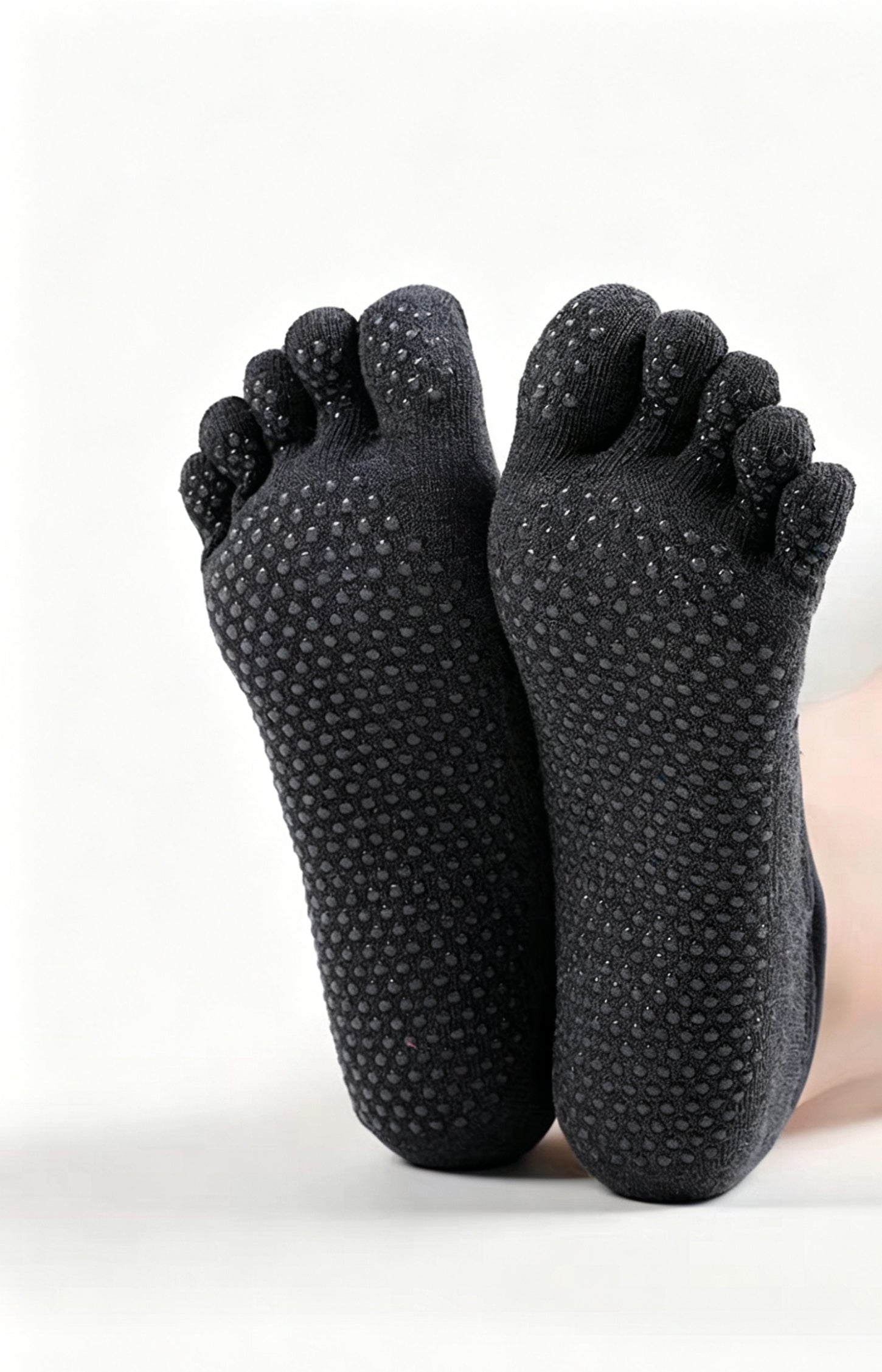 Viva Double Cross-Strap Split-Toe Yoga Socks